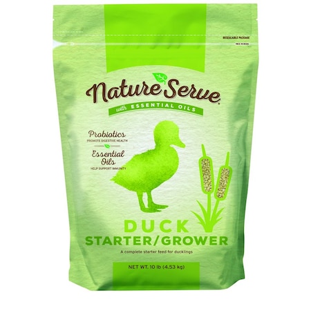 Natureserve NatureServe Grower/Starter Feed Crumble For Duck 10 lb DS290001